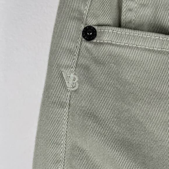 Veronica Beard Blake Classic Straight Leg Jeans Sage Green Size 25 / 0 NWT - Picture 9 of 14